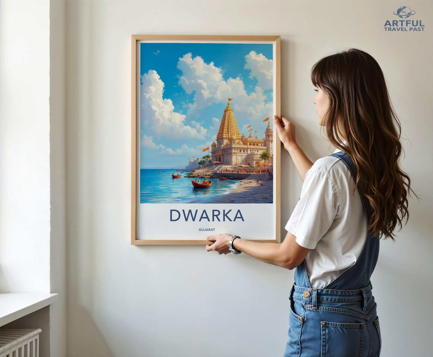 Dwarka Poster - Gujarat Wall Art