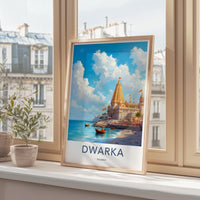 Dwarka Poster - Gujarat Wall Art
