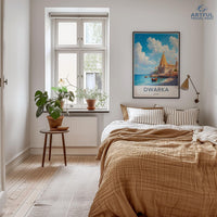 Dwarka Poster - Gujarat Wall Art