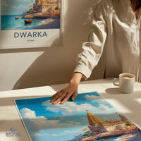 Dwarka Poster - Gujarat Wall Art