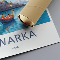 Dwarka Poster - India Wall Art