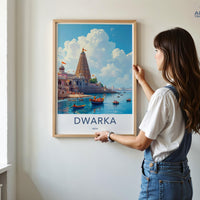 Dwarka Poster - India Wall Art