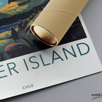 Easter Island Poster - Chile Wall Art