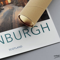 Edinburgh Poster - Scotland Wall Art