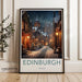 Edinburgh Poster - Scotland Wall Art