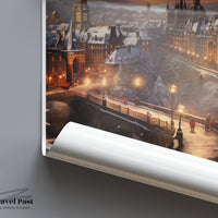 Edinburgh Poster - Scotland Wall Art
