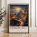 Edinburgh Poster - Scotland Wall Art