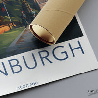 Edinburgh Poster - Scotland Wall Art