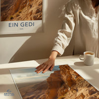 Ein Gedi Desert Poster - Israel Wall Art