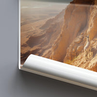 Ein Gedi Desert Poster - Israel Wall Art