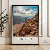 Ein Gedi Poster - Israel Wall Art