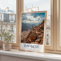 Ein Gedi Poster - Israel Wall Art