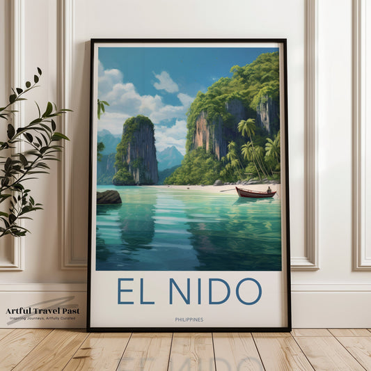 El Nido Poster - Philippines Wall Art