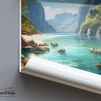 El Nido Poster - Philippines Wall Art