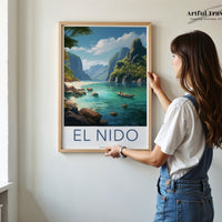 El Nido Poster - Philippines Wall Art