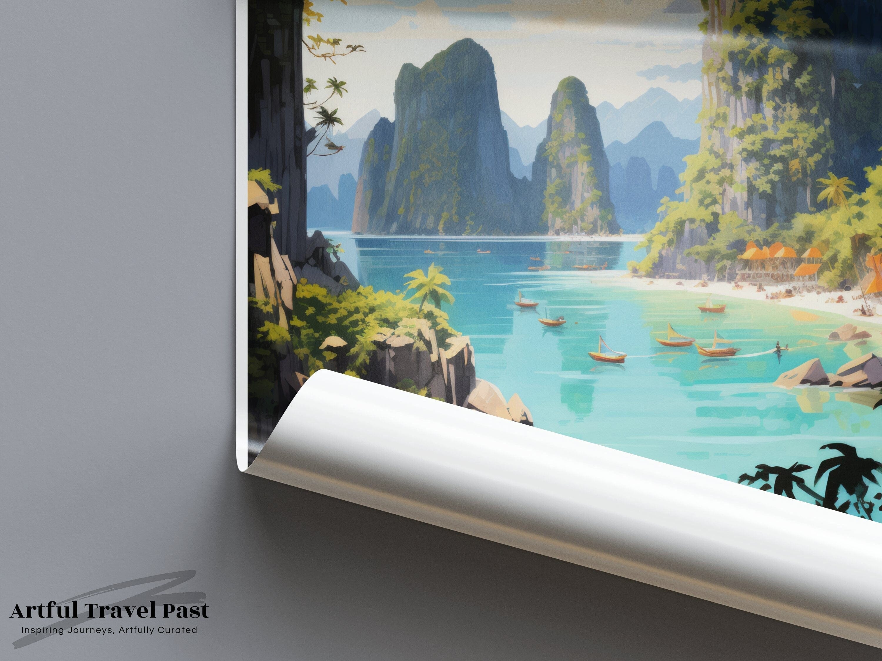 El Nido Poster - Philippines Wall Art