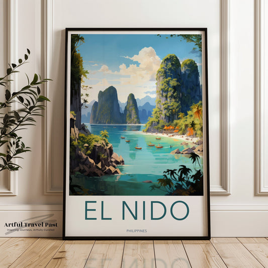 El Nido Poster - Philippines Wall Art