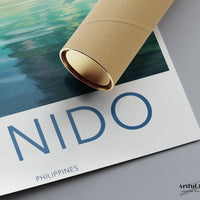 El Nido Poster | Philippines Wall Art | Asia Decor