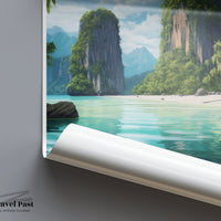 El Nido Poster | Philippines Wall Art | Asia Decor