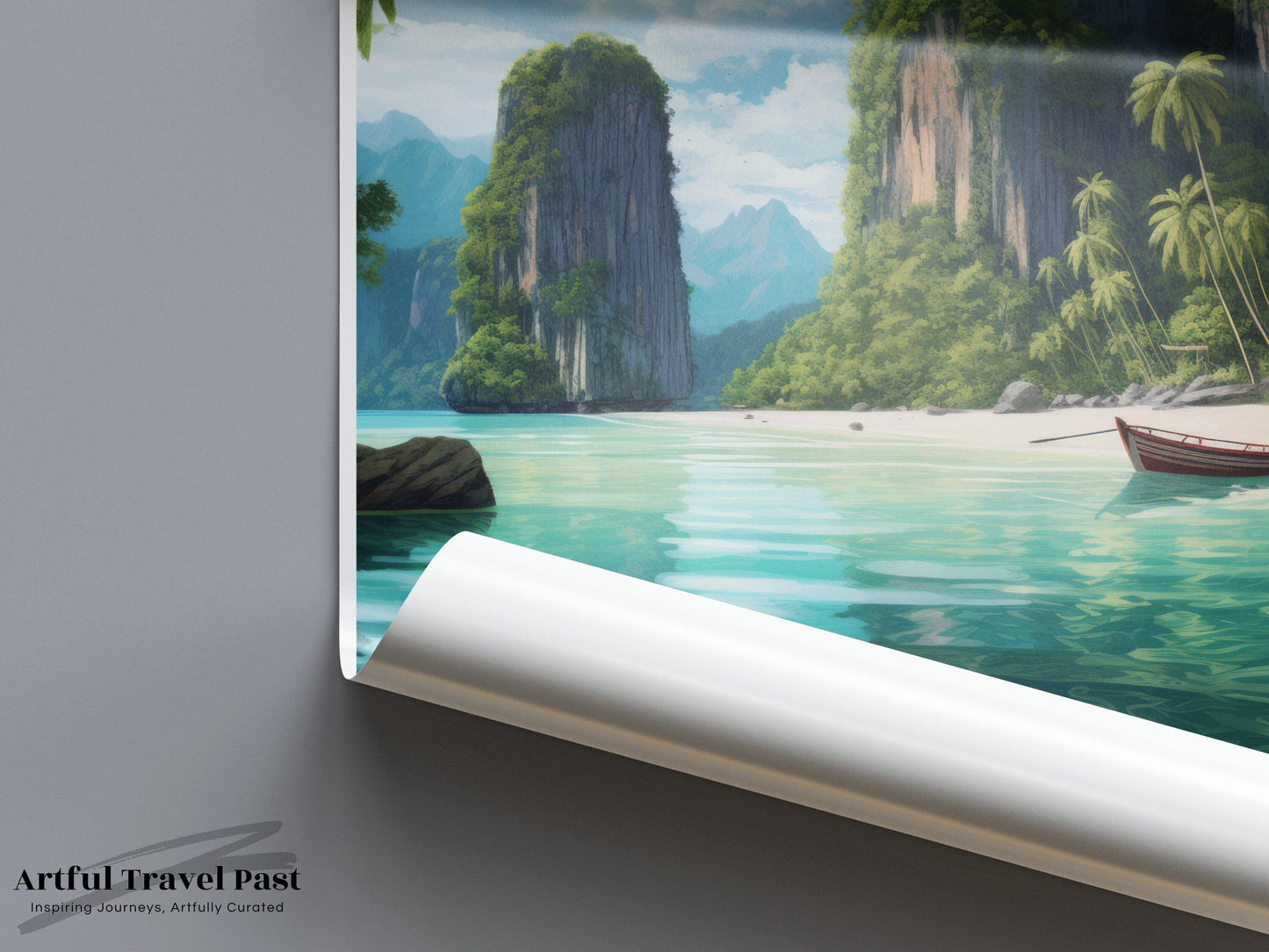 El Nido Poster | Philippines Wall Art | Asia Decor