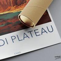 Ennedi Plateau Poster | Chad Wall Art