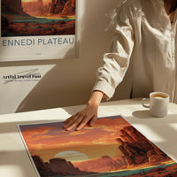 Ennedi Plateau Poster | Chad Wall Art