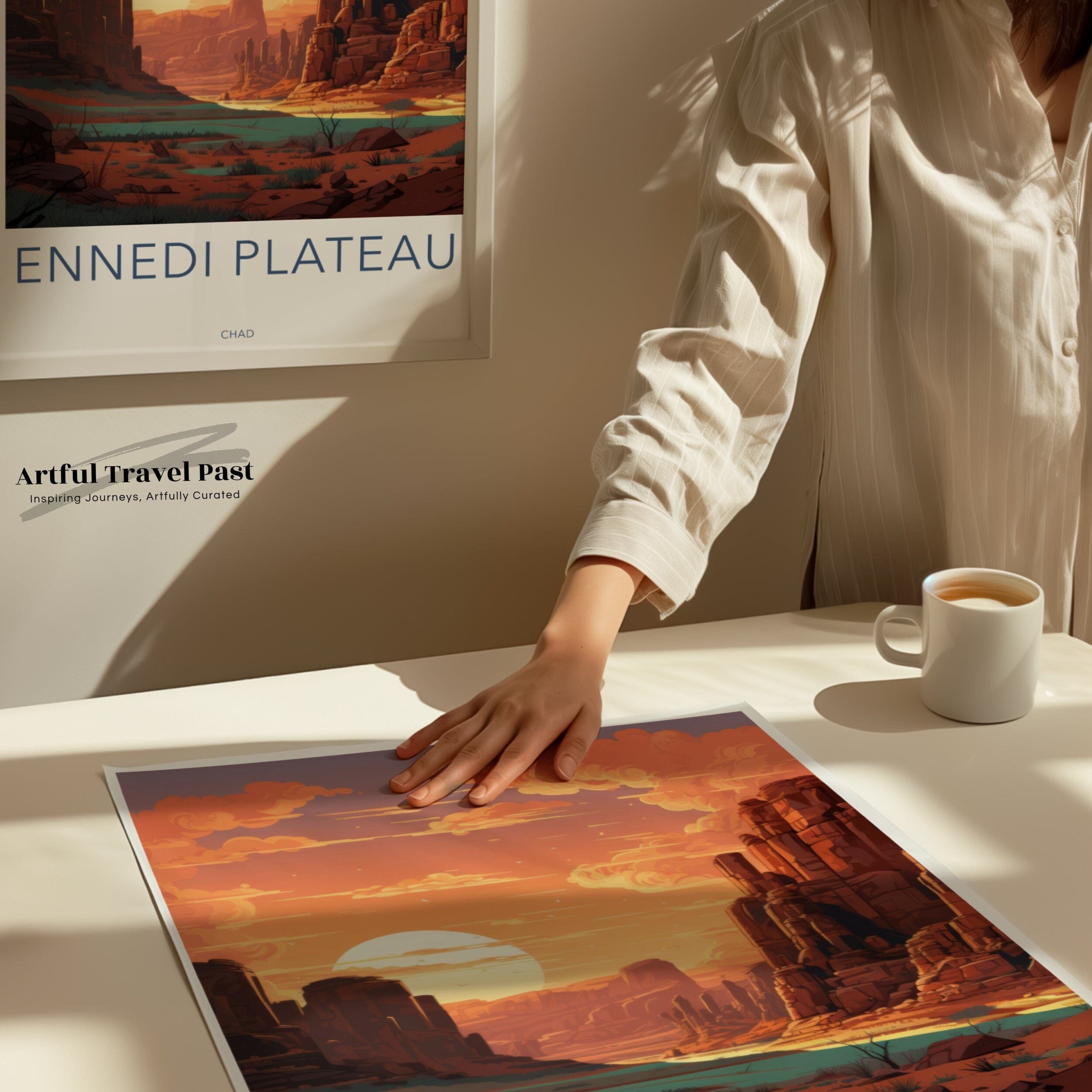 Ennedi Plateau Poster | Chad Wall Art