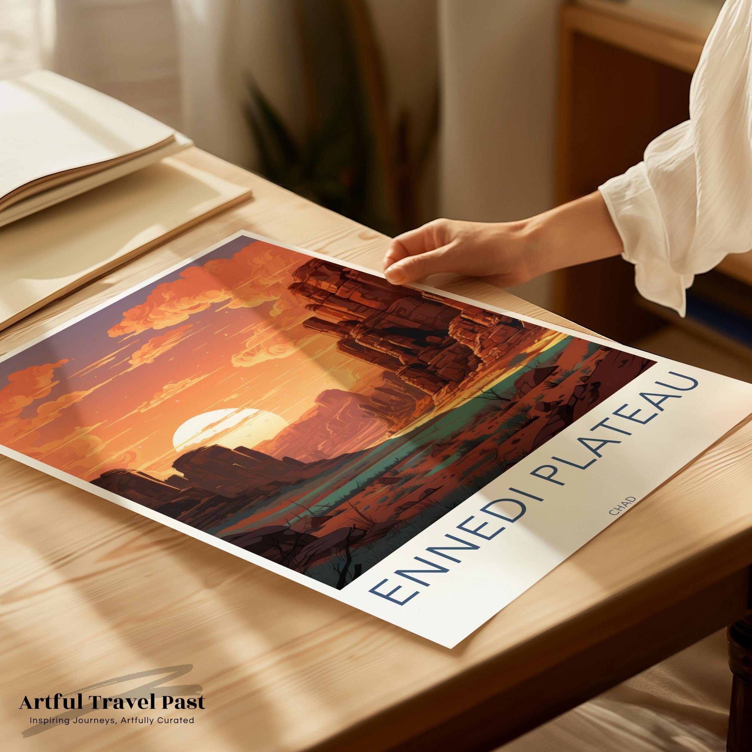 Ennedi Plateau Poster | Chad Wall Art