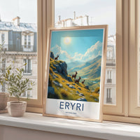 Eryri National Park Poster