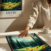 Eryri National Park Poster