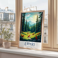 Eryri National Park Poster