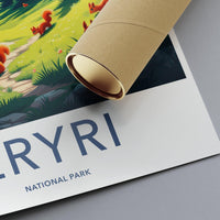 Eryri National Park Poster