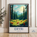 Eryri National Park Poster
