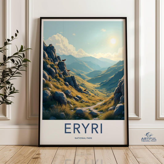 Eryri National Park Poster