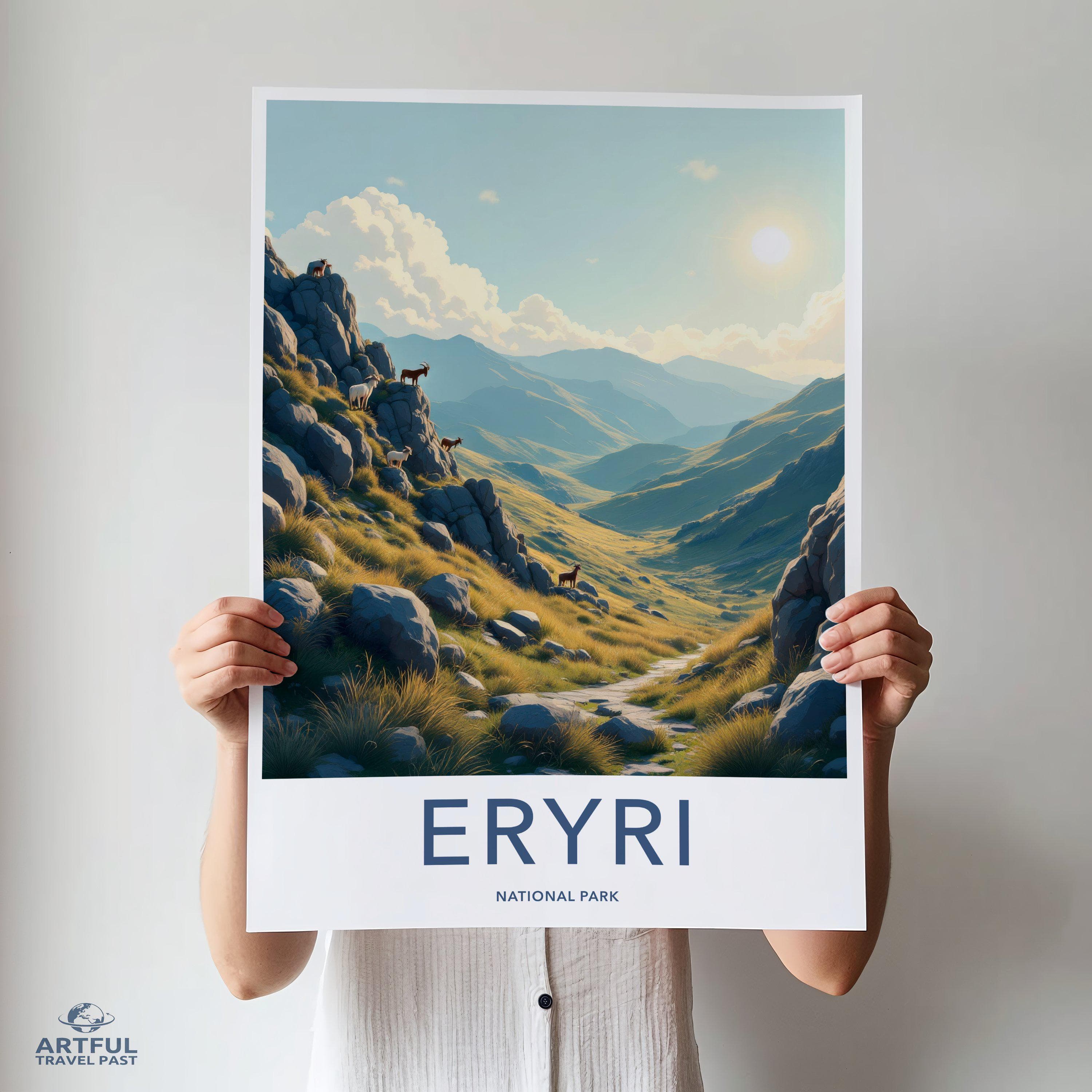 Eryri National Park Poster