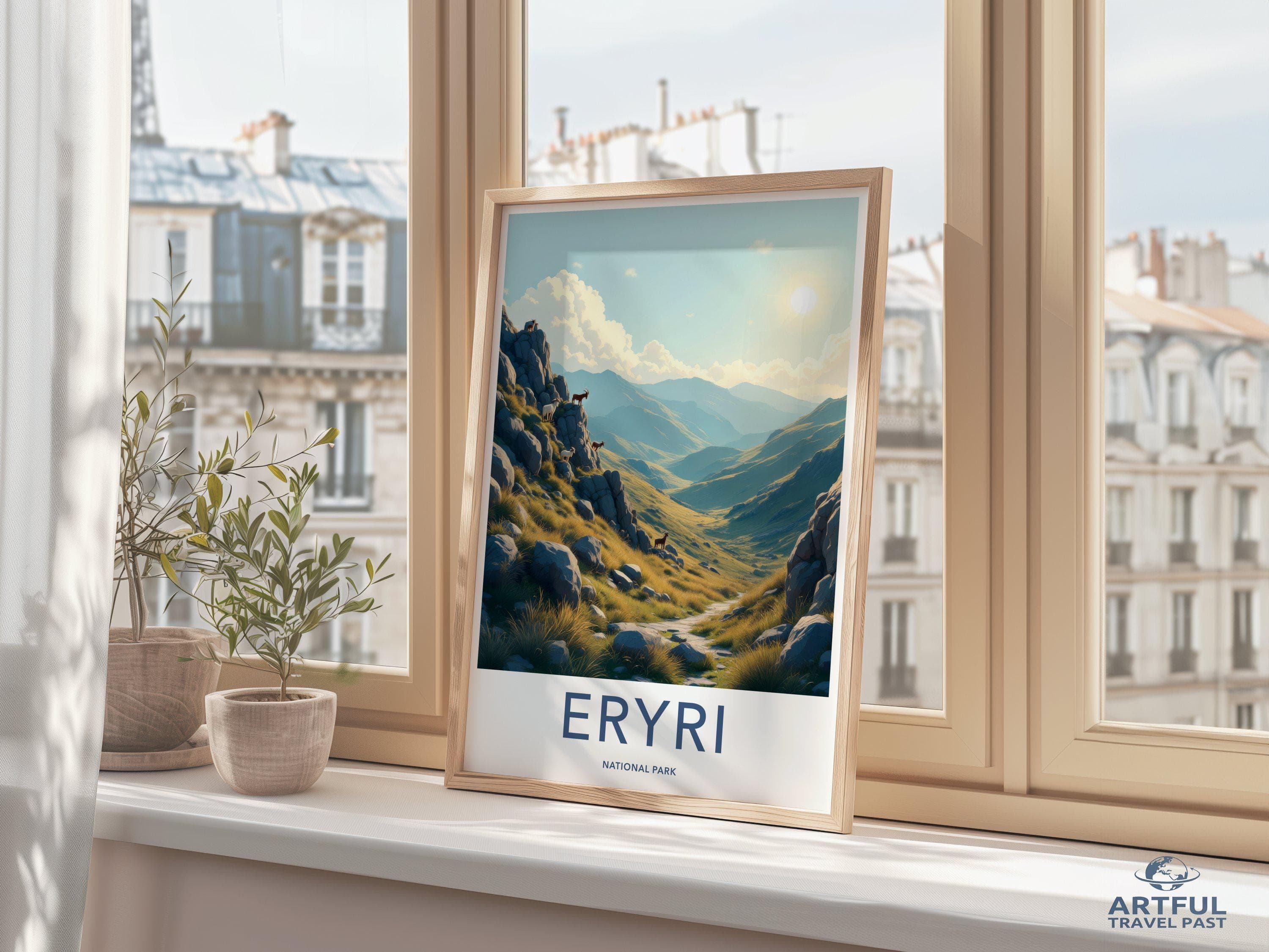 Eryri National Park Poster
