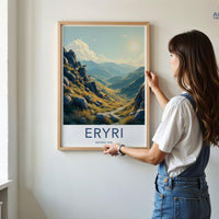 Eryri National Park Poster