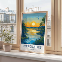 Everglades Florida National Park Poster
