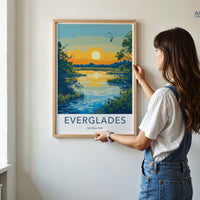 Everglades Florida National Park Poster