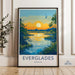 Everglades Florida National Park Poster
