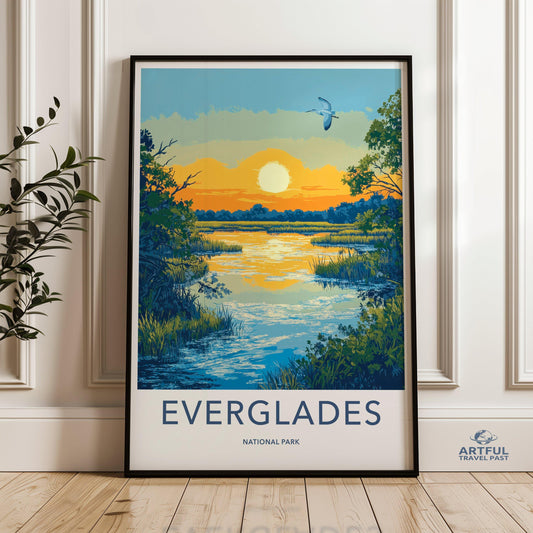 Everglades Florida National Park Poster