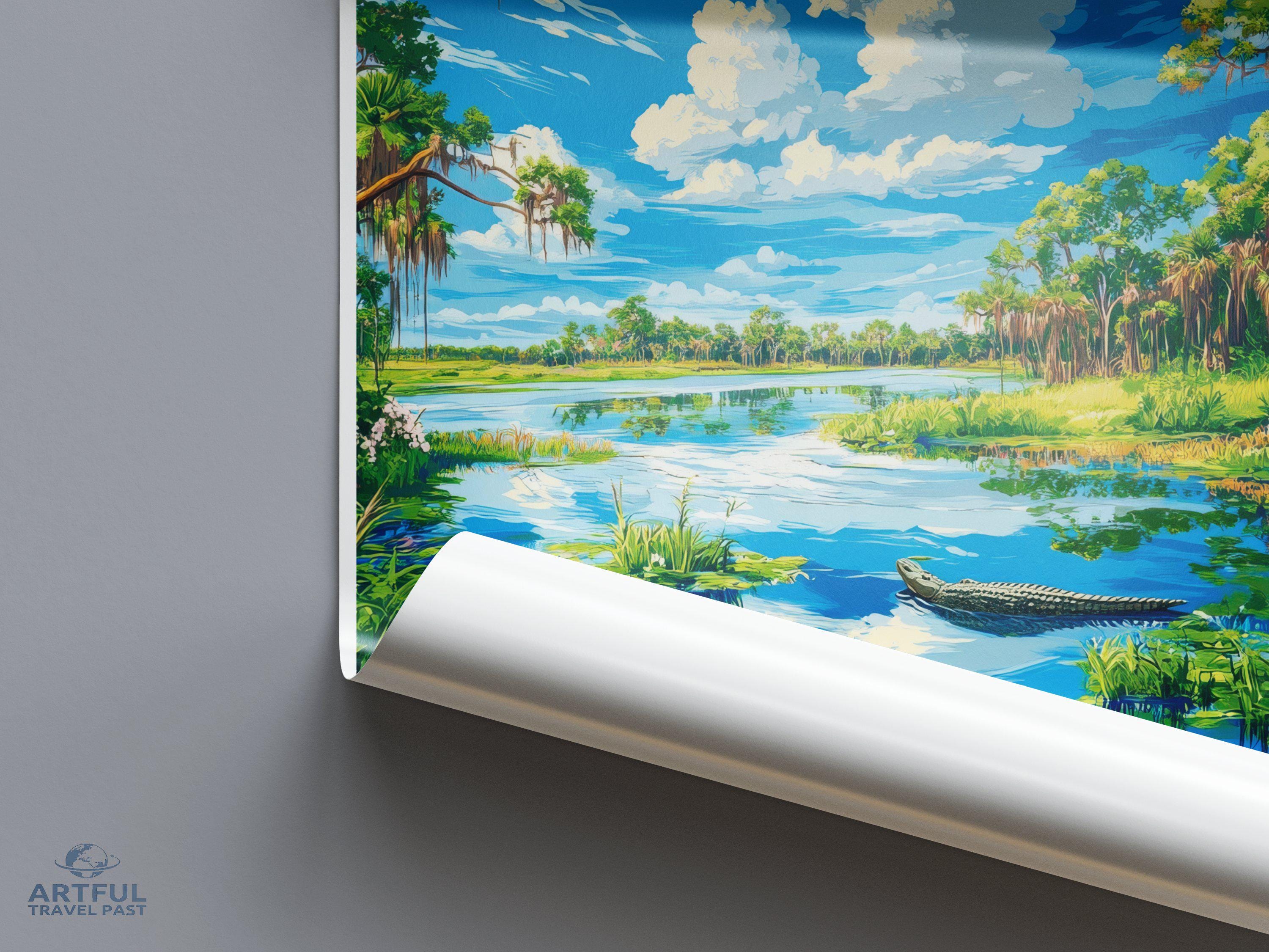 Everglades National Park Poster | Florida Wall Art