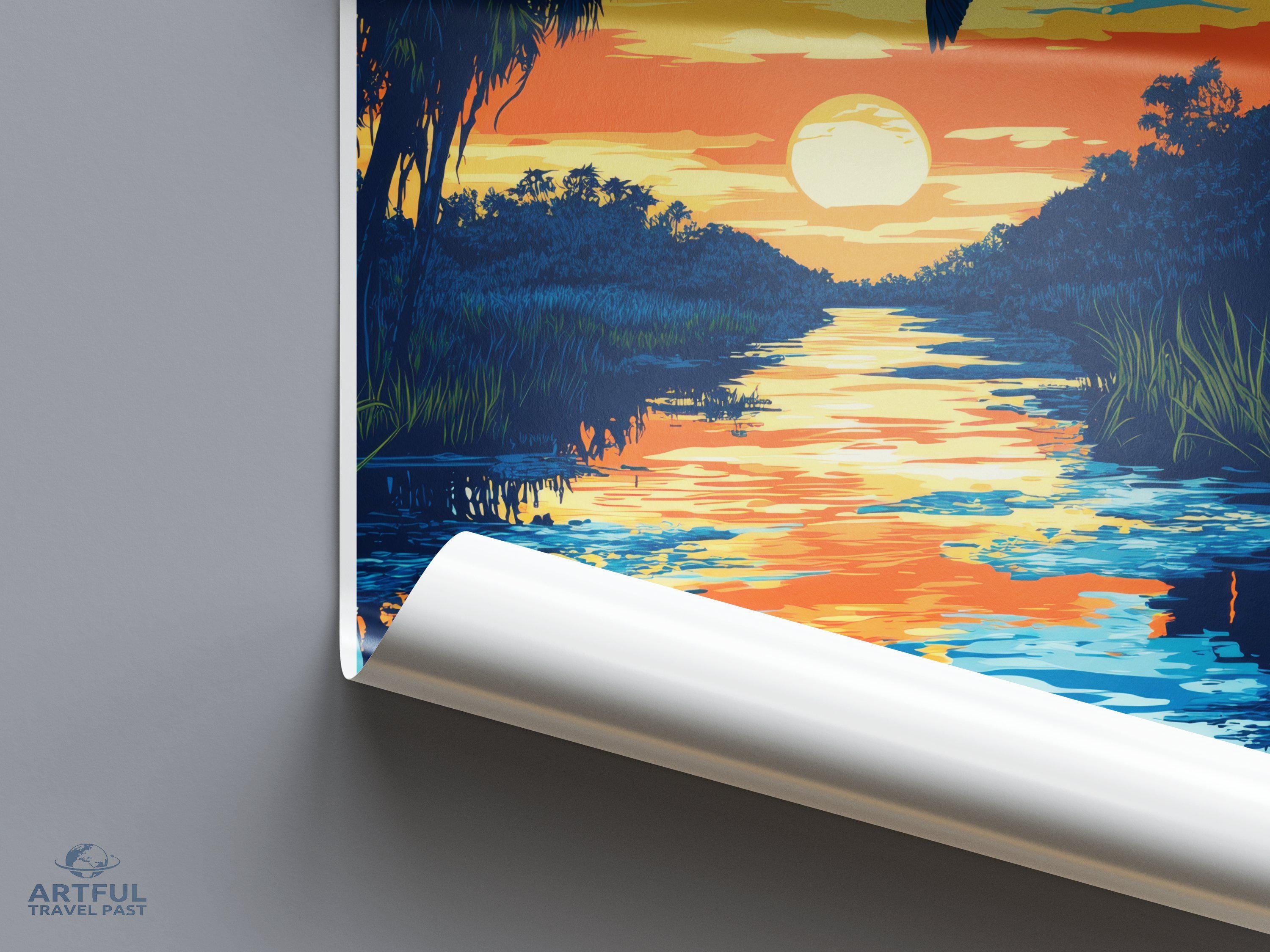 Everglades National Park Poster | Florida Wall Art