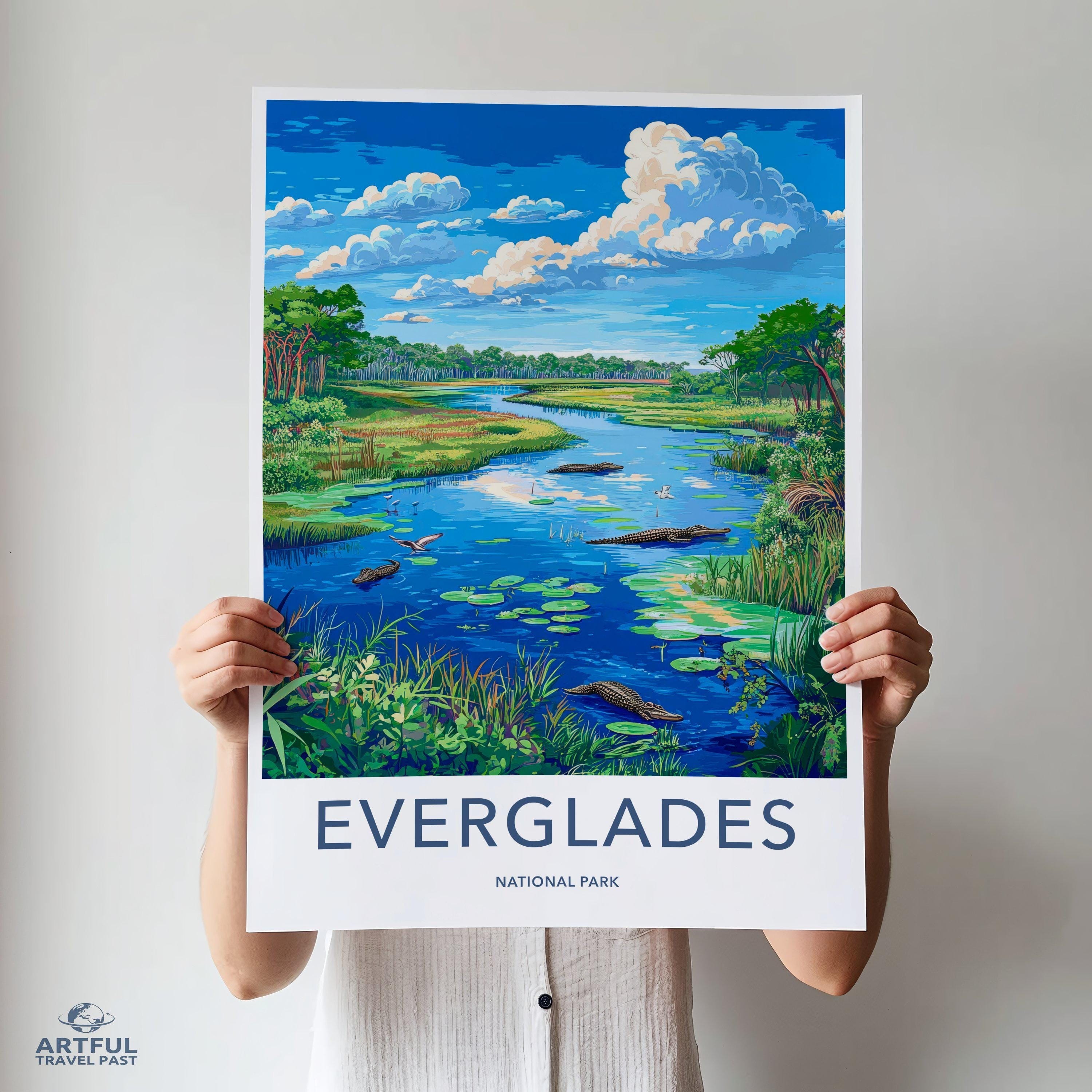 Everglades National Park Poster | Florida Wall Art