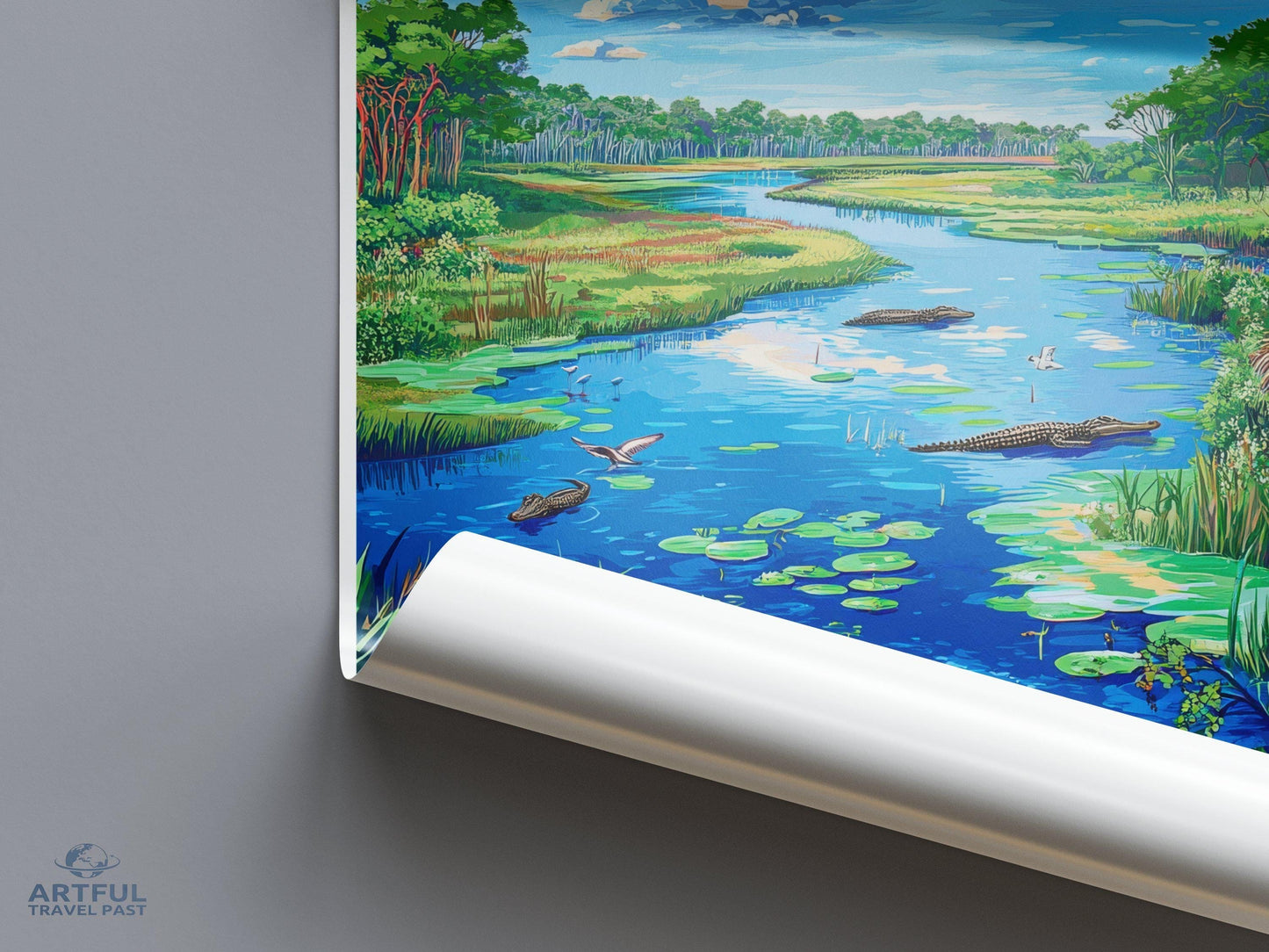 Everglades Poster - Florida National Park