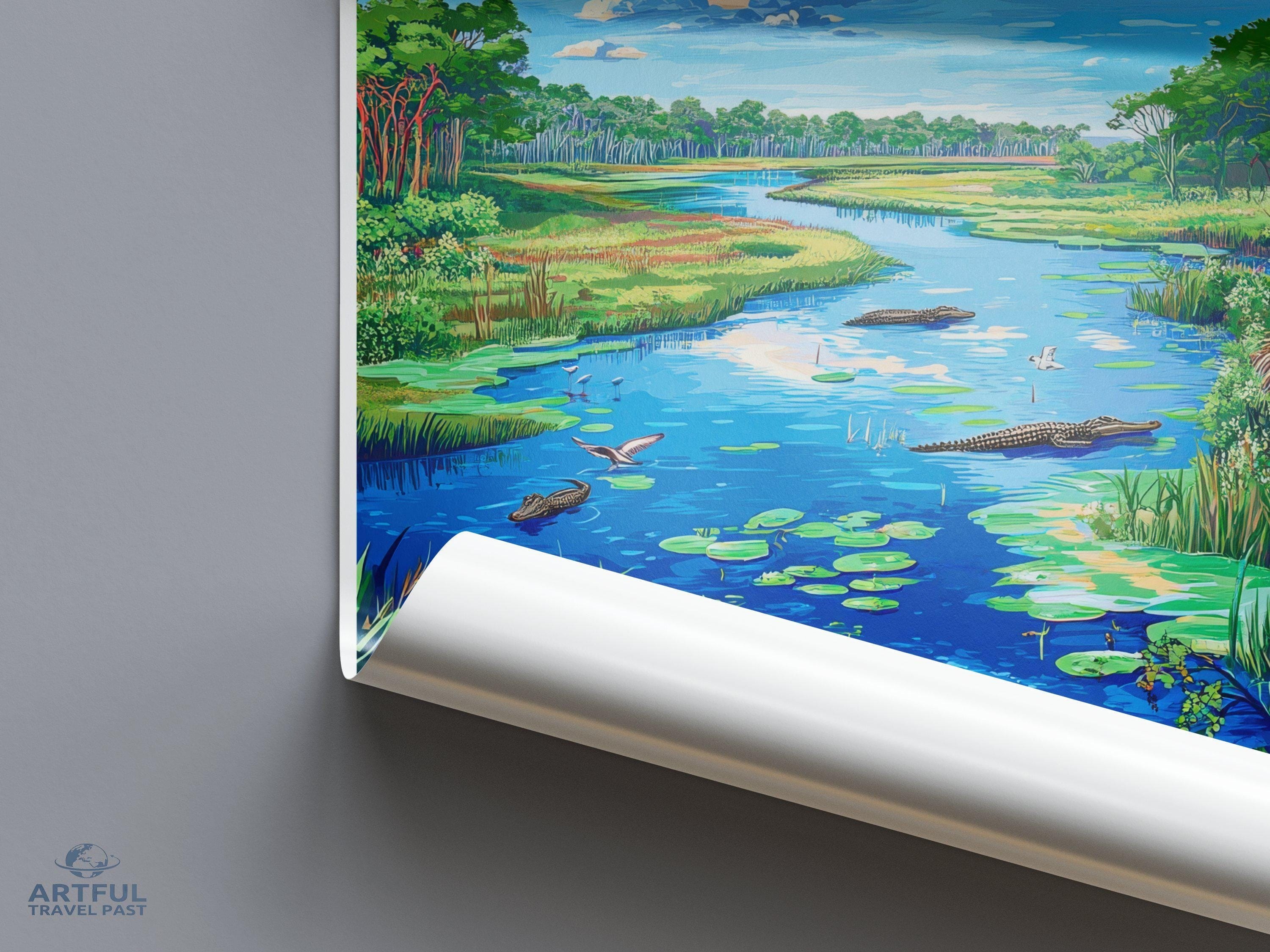Everglades Poster - Florida National Park
