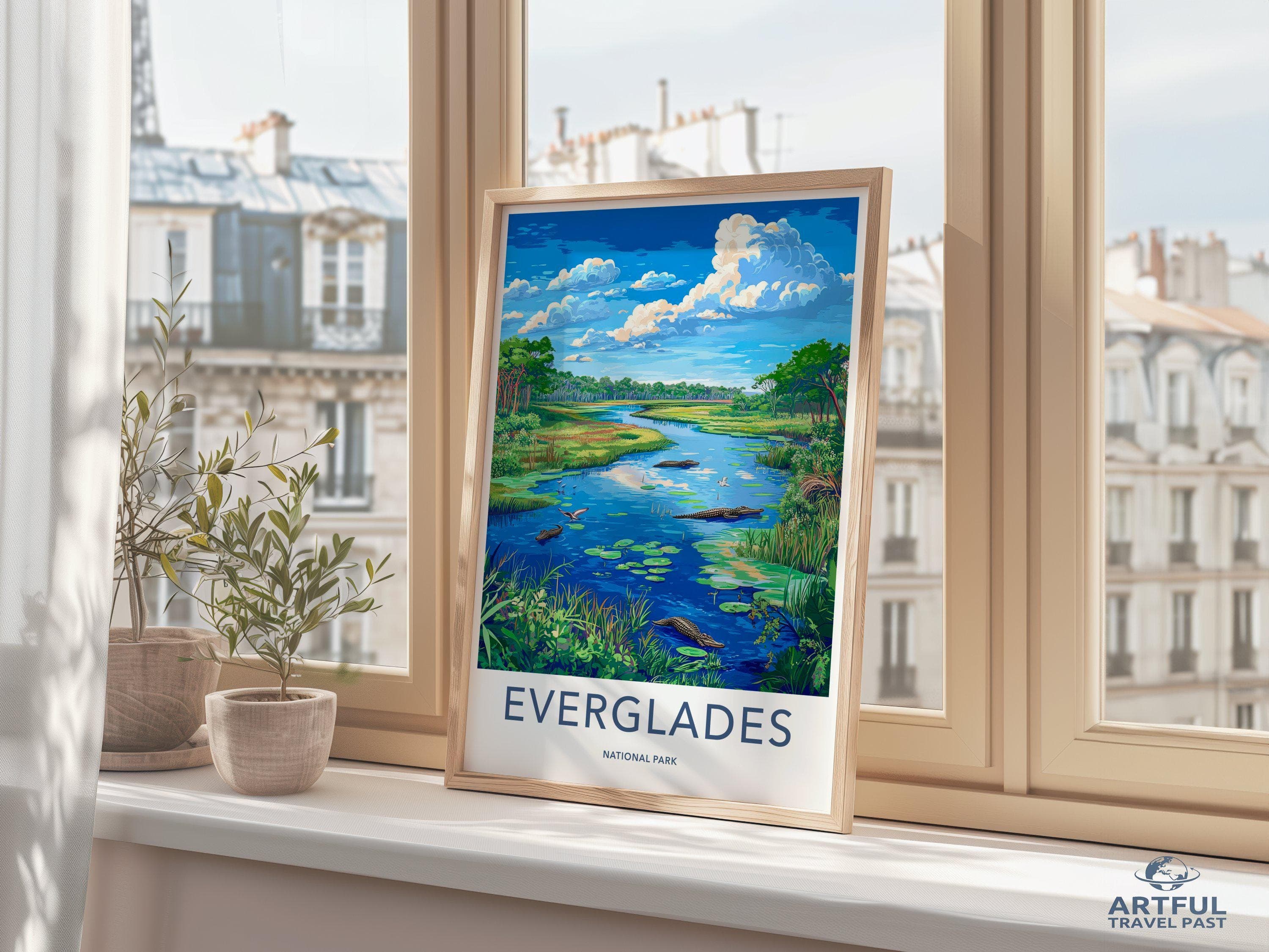 Everglades Poster - Florida National Park