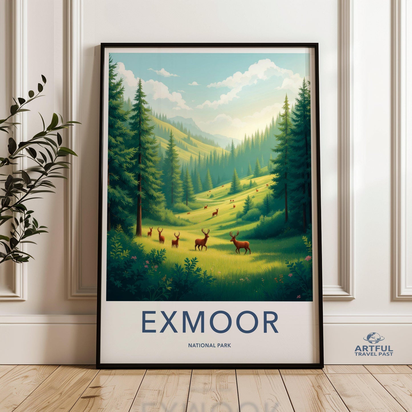 Exmoor National Park Poster