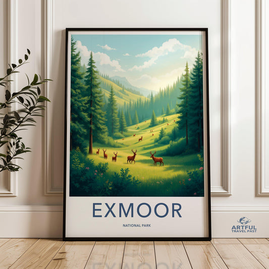 Exmoor National Park Poster