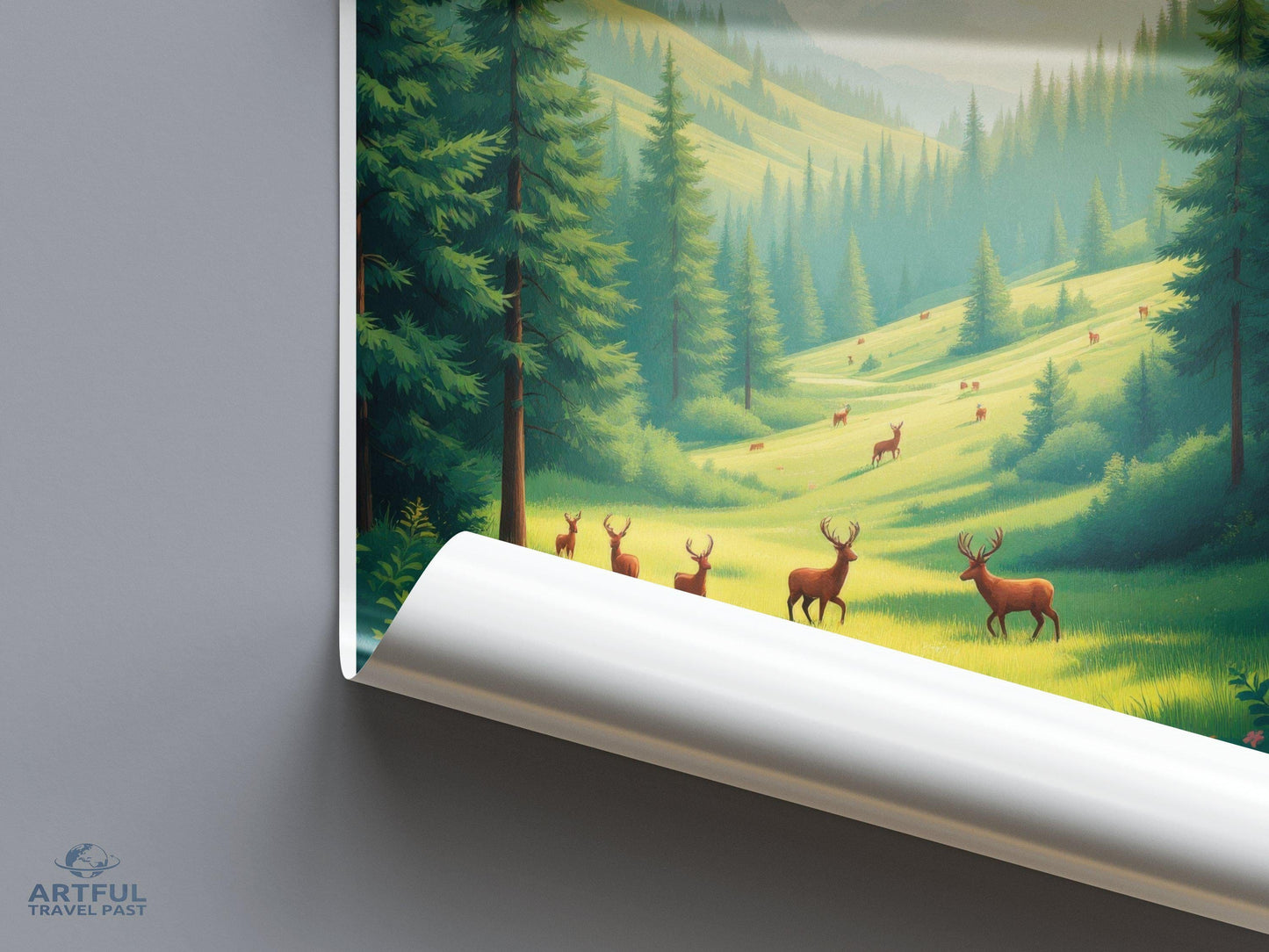 Exmoor National Park Poster